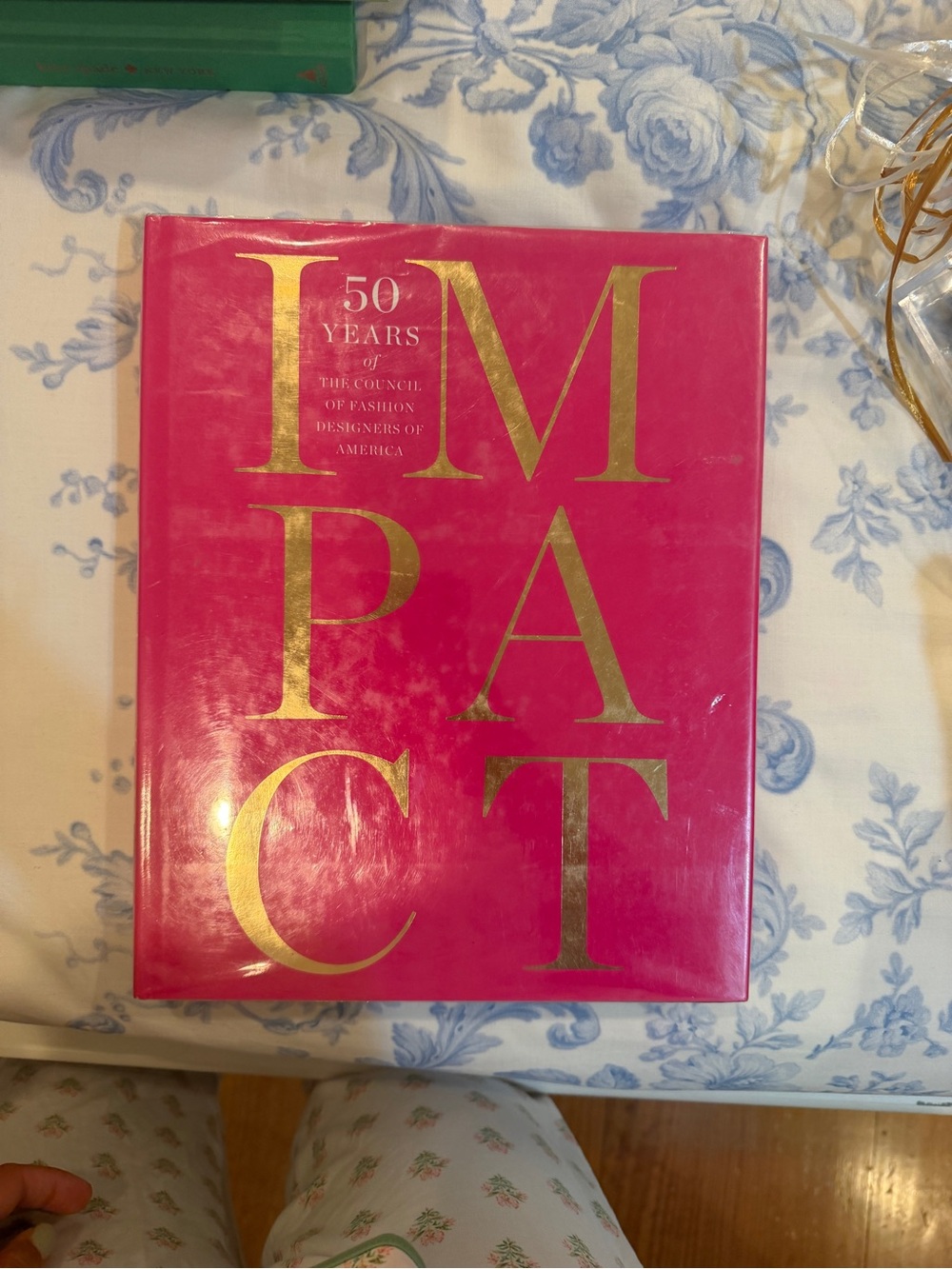 Impact: 50 Years Hardcover Coffee Table Book - Hot Pink & Gold